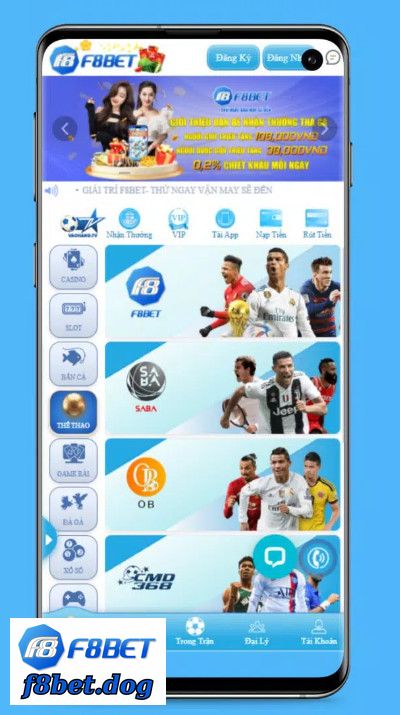 Cài Đặt Nhanh App F8BET Về Mobil Dễ Đặt Cược, Dễ Nhận Thưởng