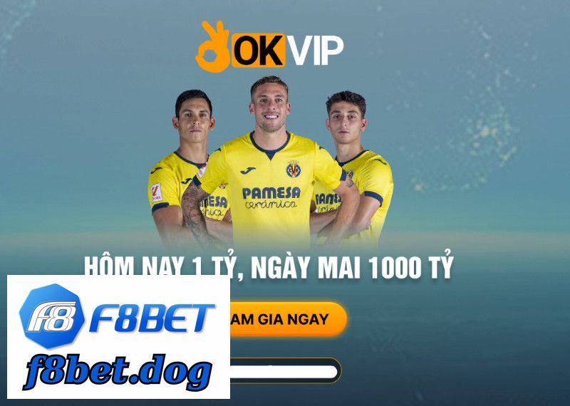 F8BET được tập đoàn OKVIP làm hậu phương vững chắc