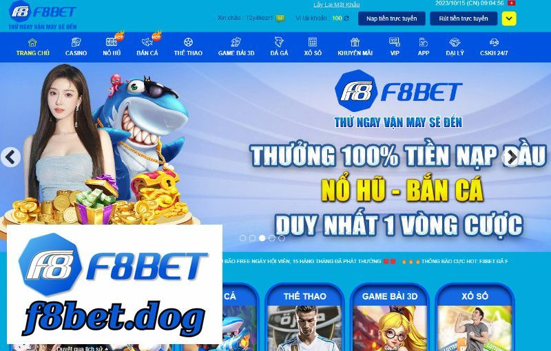 F8BET luôn có chương trình khuyến mãi khủng chào mừng hội viên mới